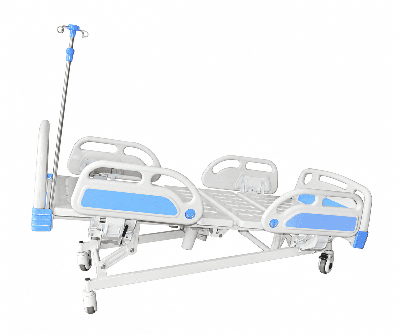 Lit medicalise electrique 3 positions en Algerie avec barrieres de securite et telecommande - miniature 4