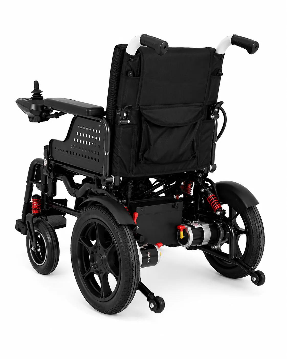 Fauteuil roulant électrique standard pliable Algérie - vue latérale