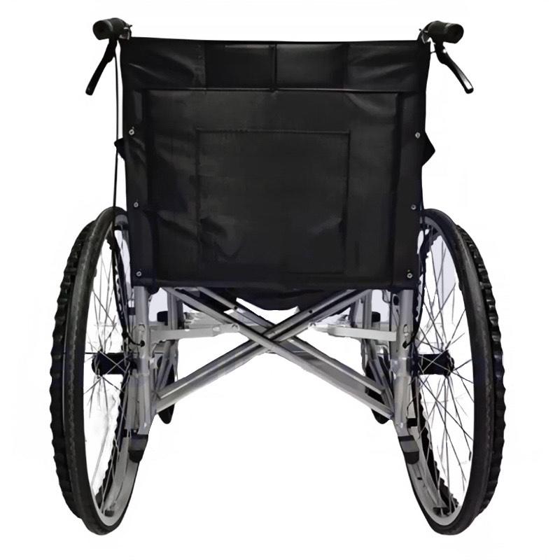 Fauteuil garde-robe médical WC pliable siège cuir fauteuil roulant manuel en Algérie - miniature 2