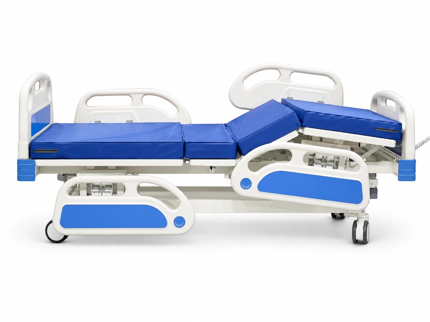 Lit électrique 5 positions réglable en hauteur — jambes relevees