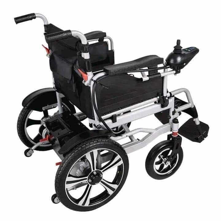 Fauteuil-roulant-electrique-modelbeta-vue de coté